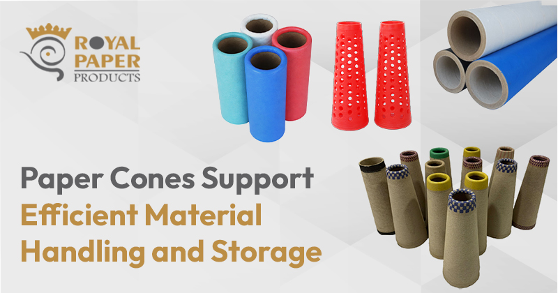 Paper Cone Handling and Storage